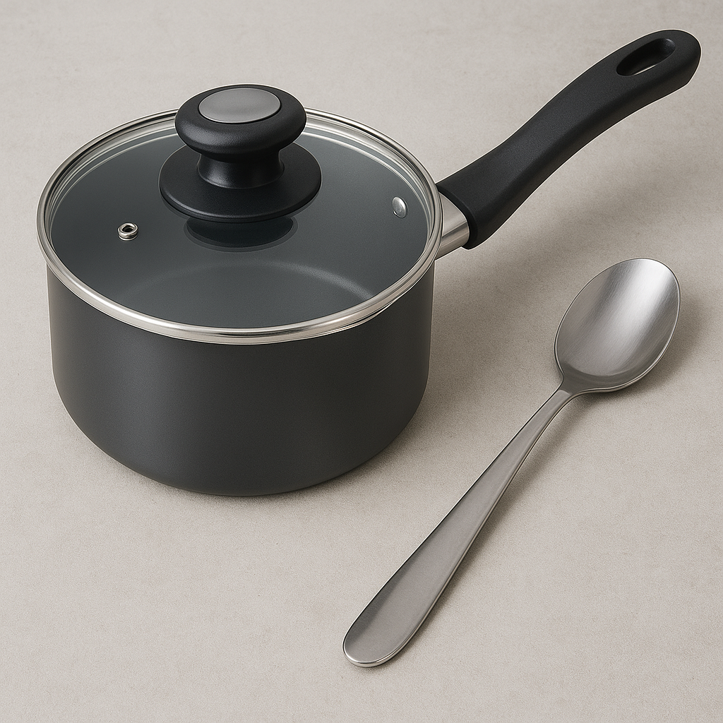 Pan and Spoon Set