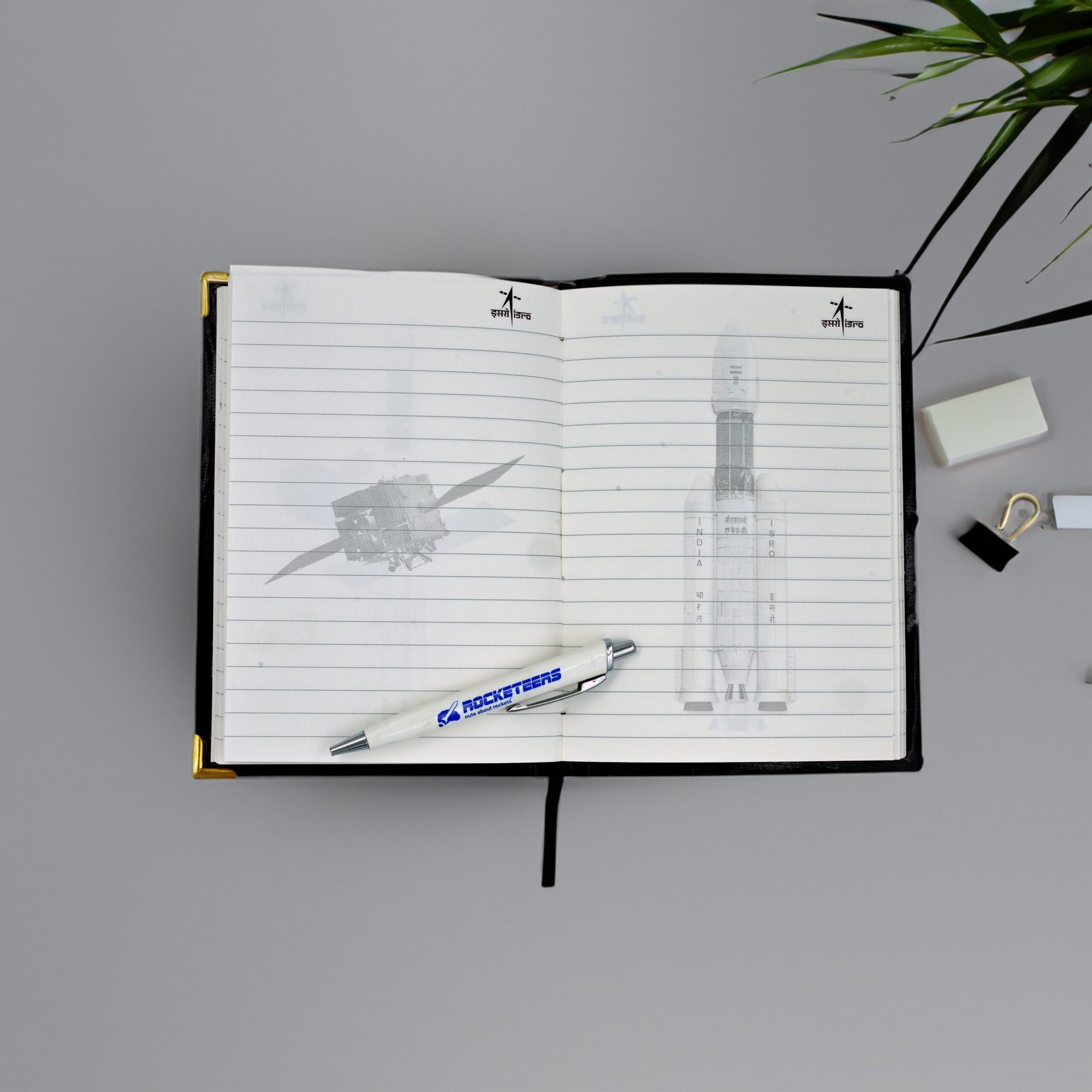 ISRO Clicky Top Ball Point Pen (Pack of 3)