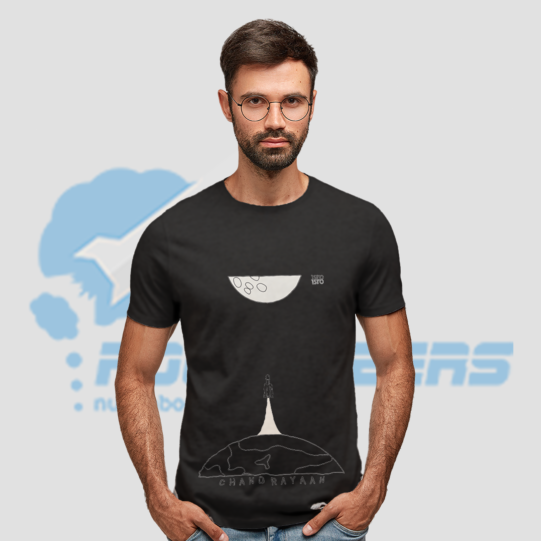Chandrayaan T-shirt by Rocketeers - Rocketeers