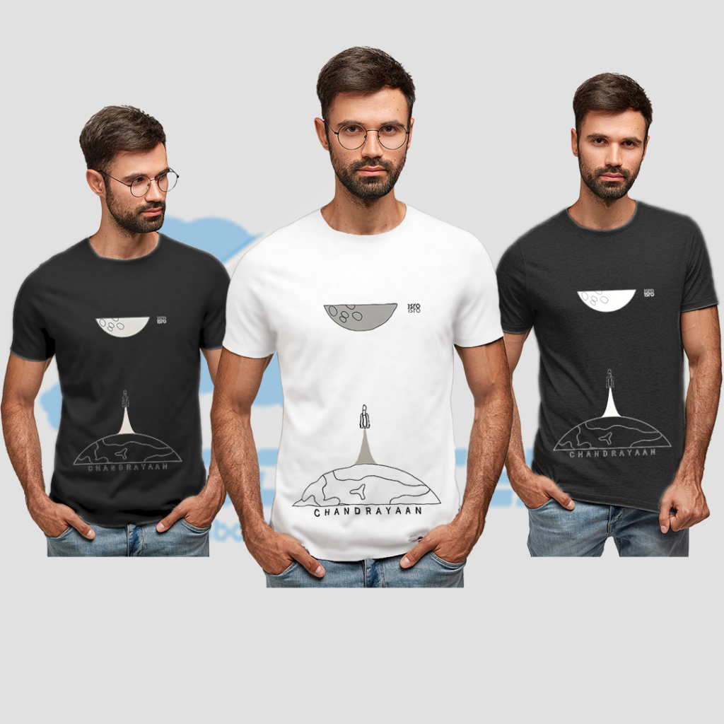 Chandrayaan T-shirt by Rocketeers