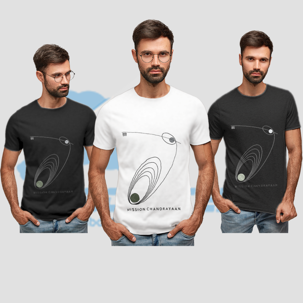 Mission Chandrayaan T-shirt by Rocketeers